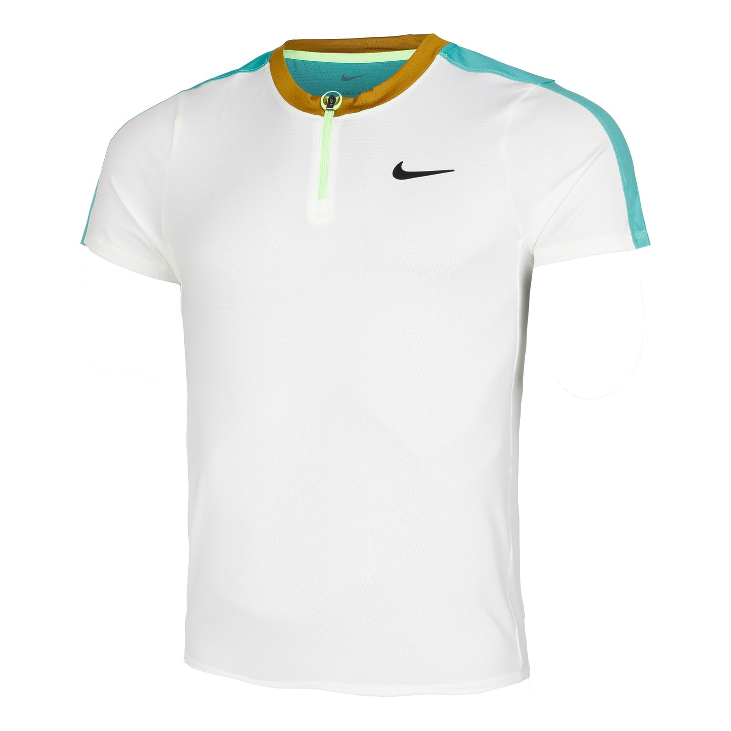 Nike Dri-Fit Court Polo Men - white, turquoise