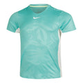 Dri-Fit Court Printed T-Shirt Men - turquoise, white