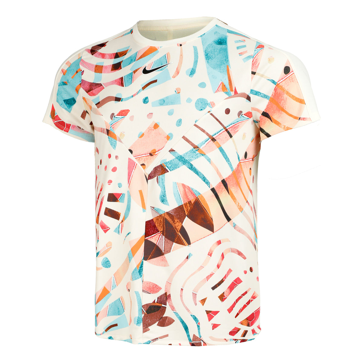 Nike Dri-Fit Court Slam T-Shirt Men - white, multicoloured