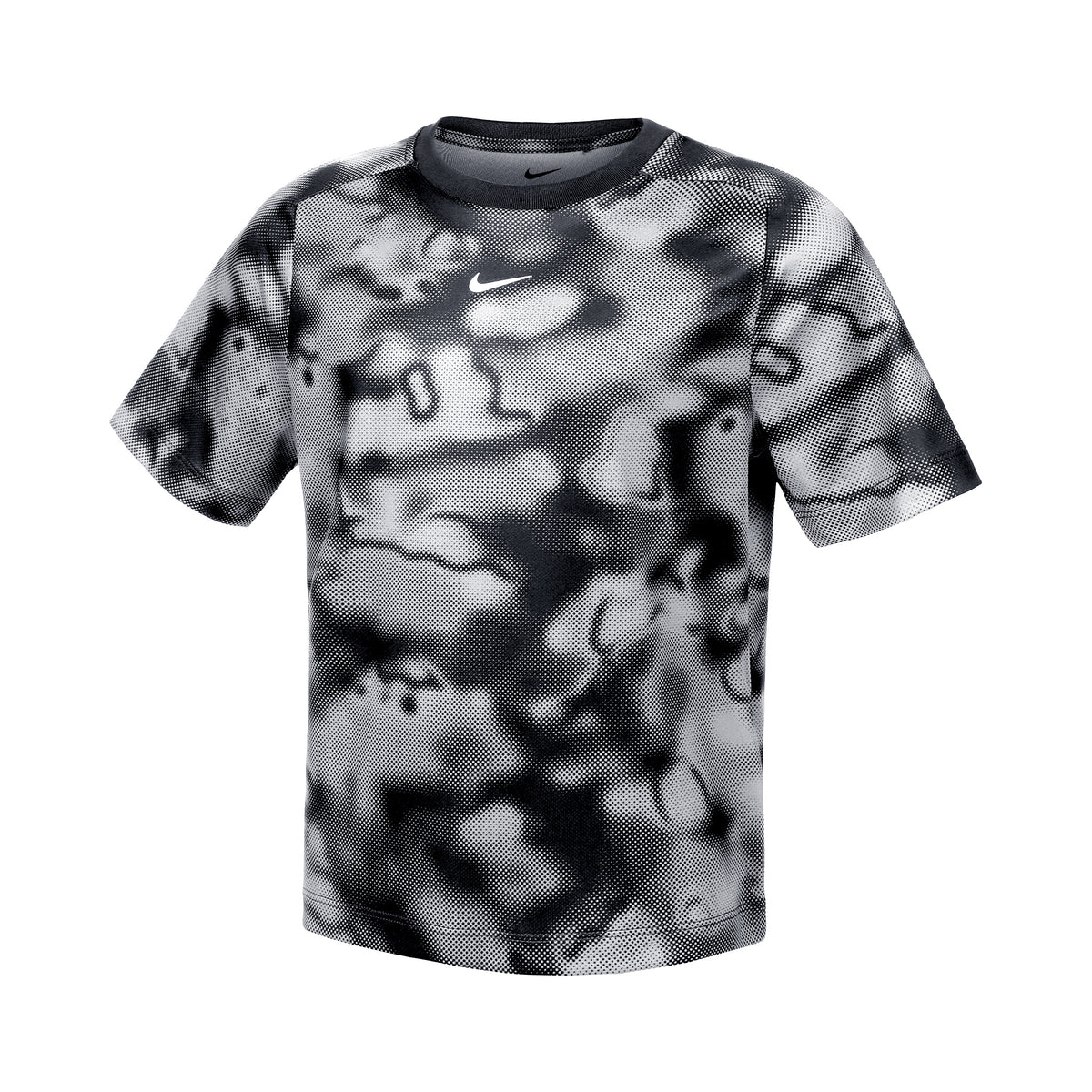 Nike Dri-Fit Printed T-Shirt Boys - black, white