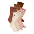 Everyday Plus Cushioned Crew Sports socks 6 Pack Men - brown, cream