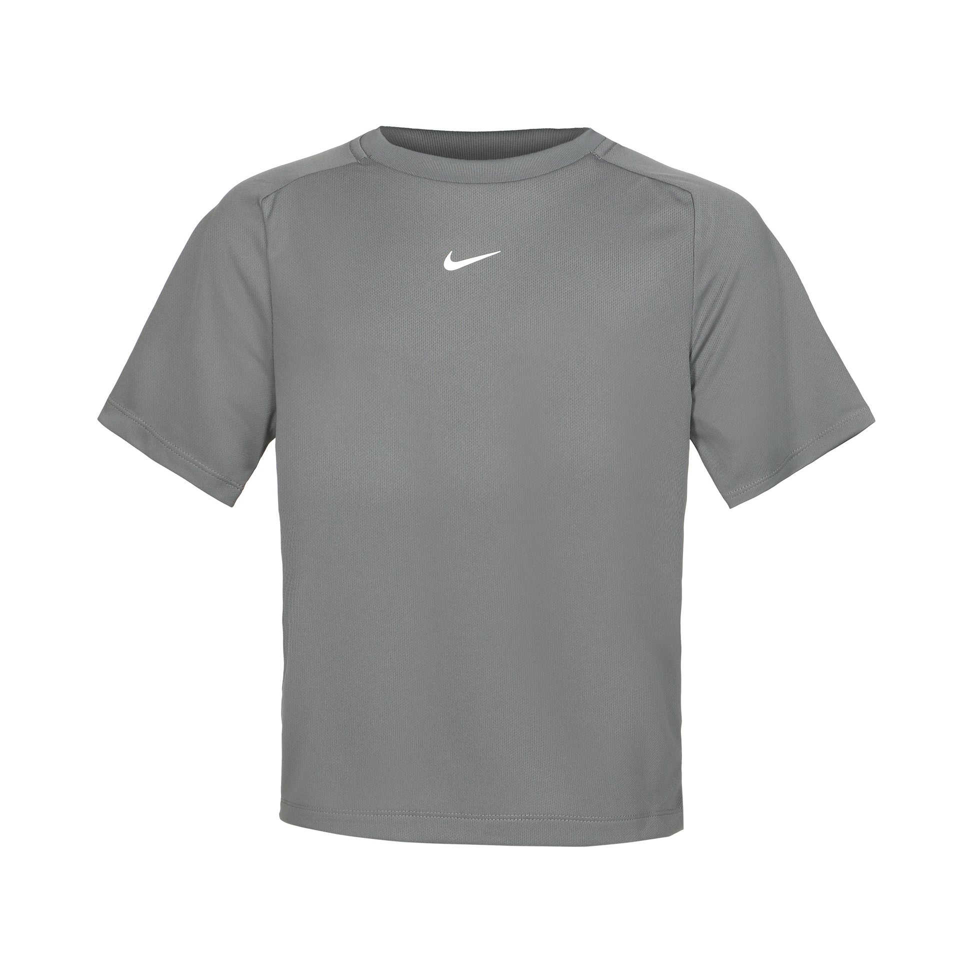 Nike Dri-Fit Multi T-Shirt Boys-Grey