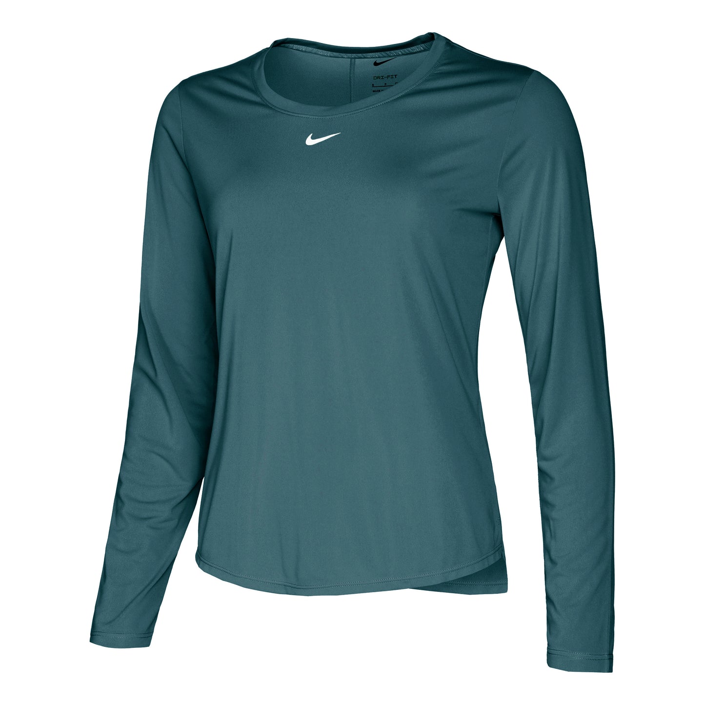 Nike Dri-Fit One Standard Long sleeve Women - green, white