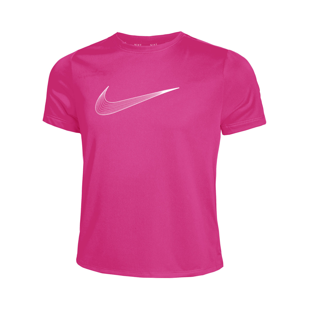 Nike Dri-Fit One GX T-Shirt Girls-Pink,White