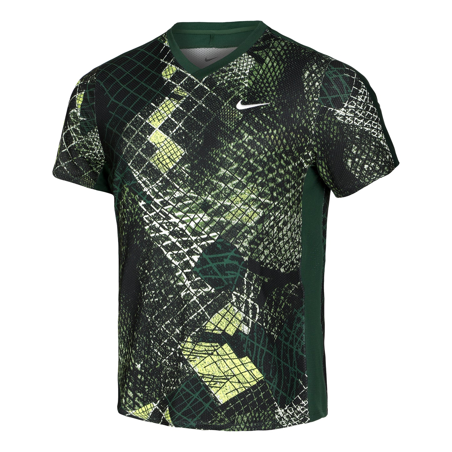 Nike Dri-Fit Court Novelty T-Shirt Men - dark green, multicoloured