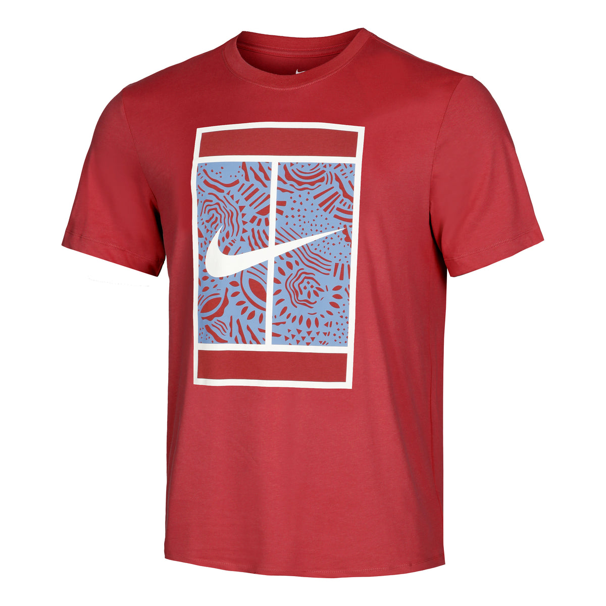 Nike Dri-Fit Court T-Shirt Men - rust, multicoloured