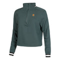 Dri-Fit Court Heritage 1/4 Zip Long sleeve Women - green,