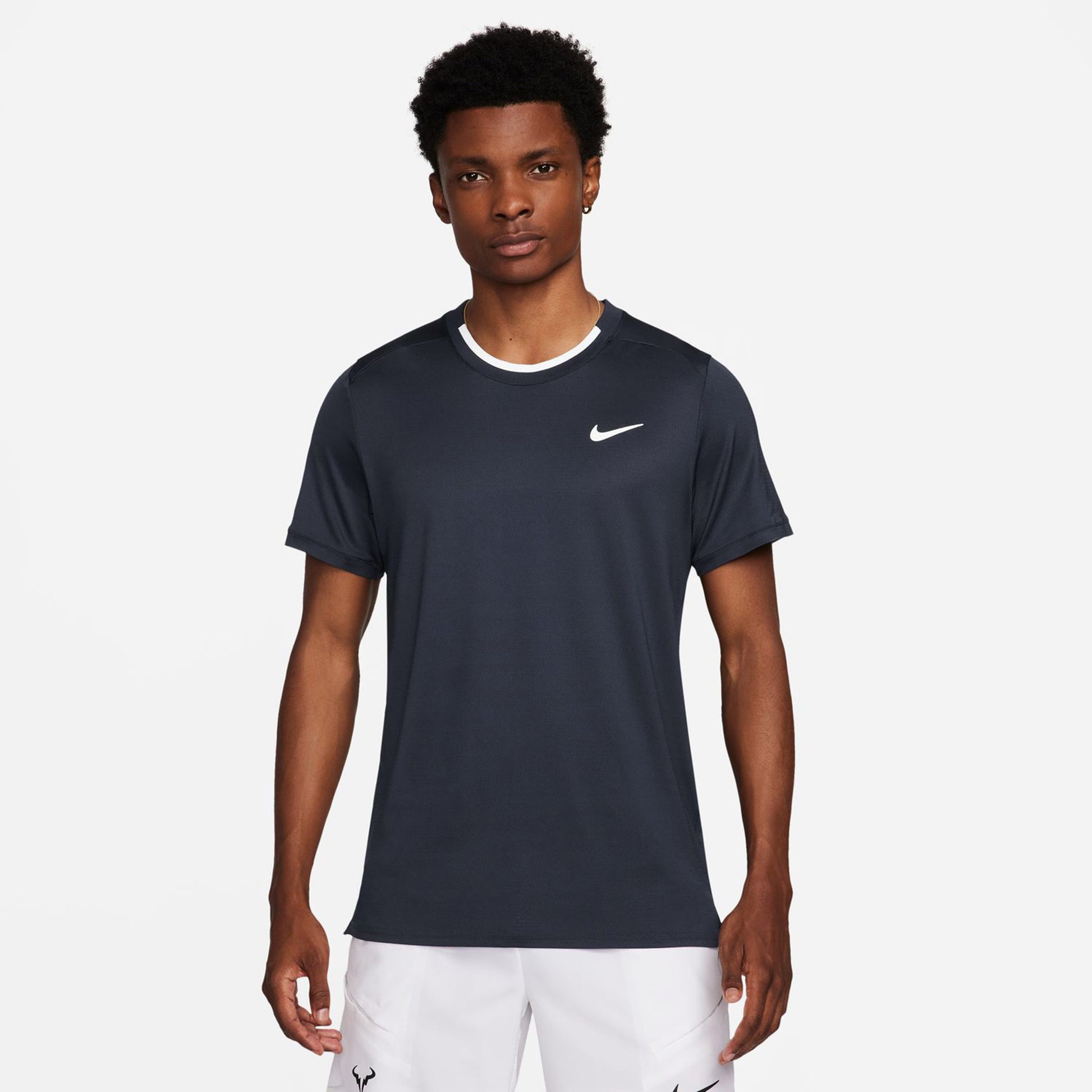 Nike Court Dri-Fit Advantage T-Shirt Men-Dark Blue