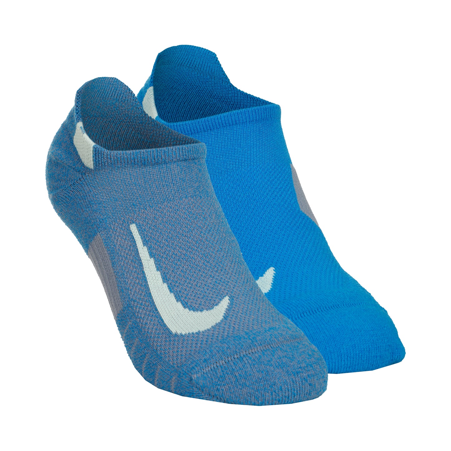 Nike Dri-Fit Multiplier No-Show Socks Running socks 2 Pack Unisex - blue,