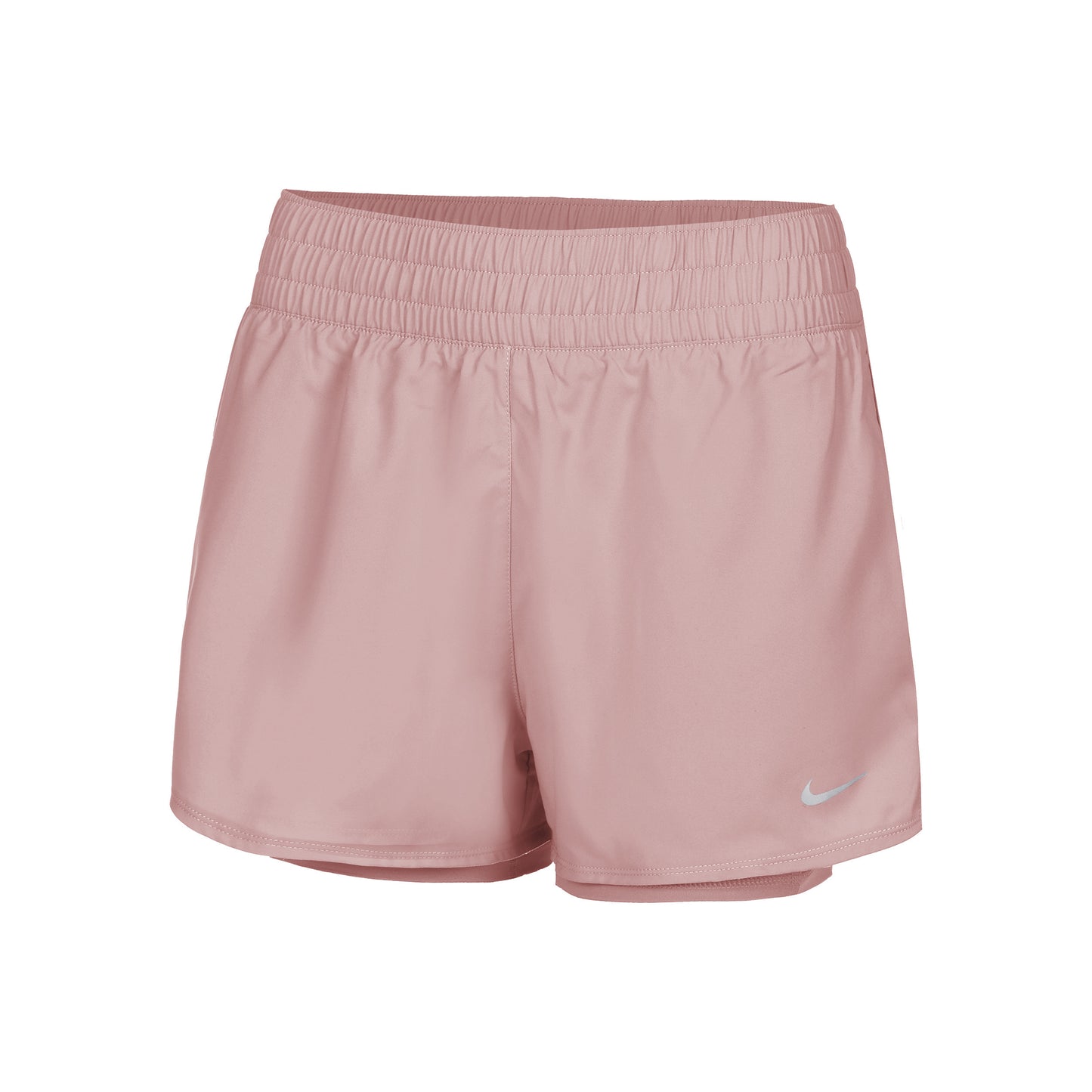 Nike Dri-Fit One Mid Rise 2in1 3in Shorts Women - antique pink,