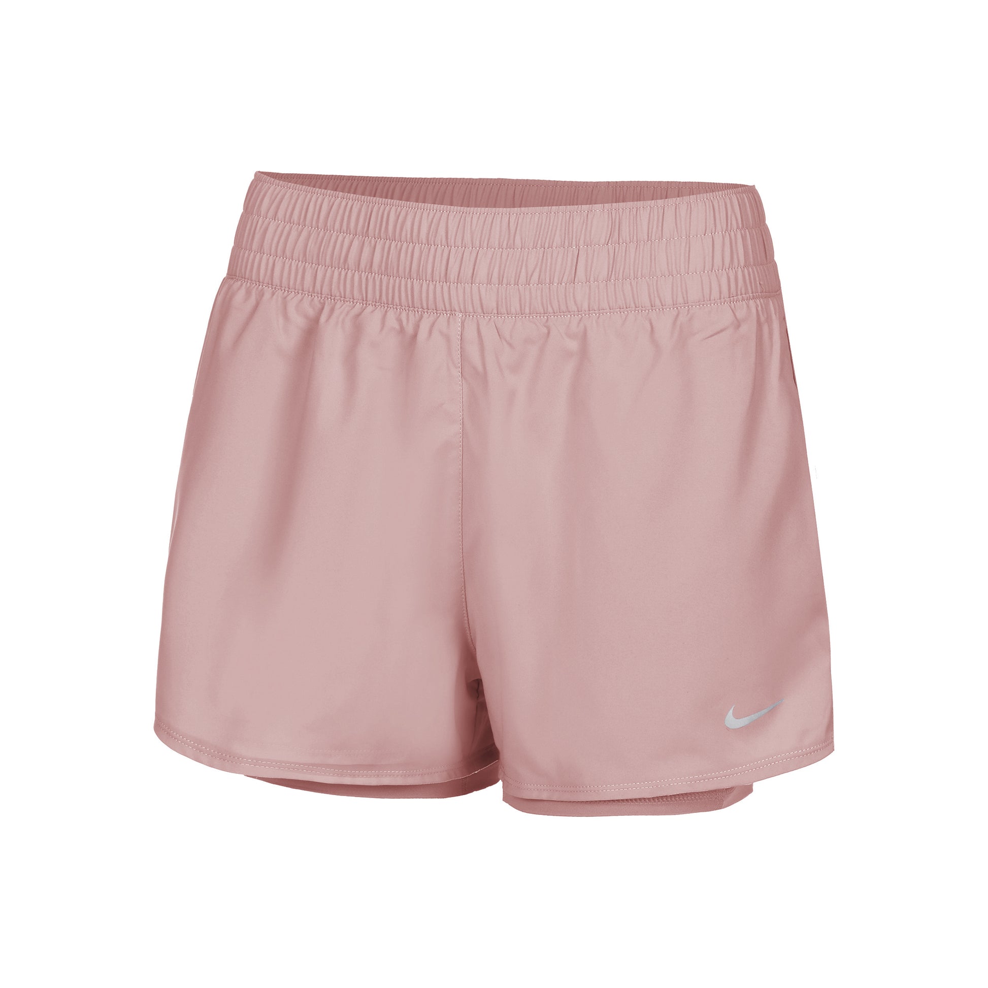 Nike Dri-Fit One Mid Rise 2in1 3in Shorts Women - antique pink,