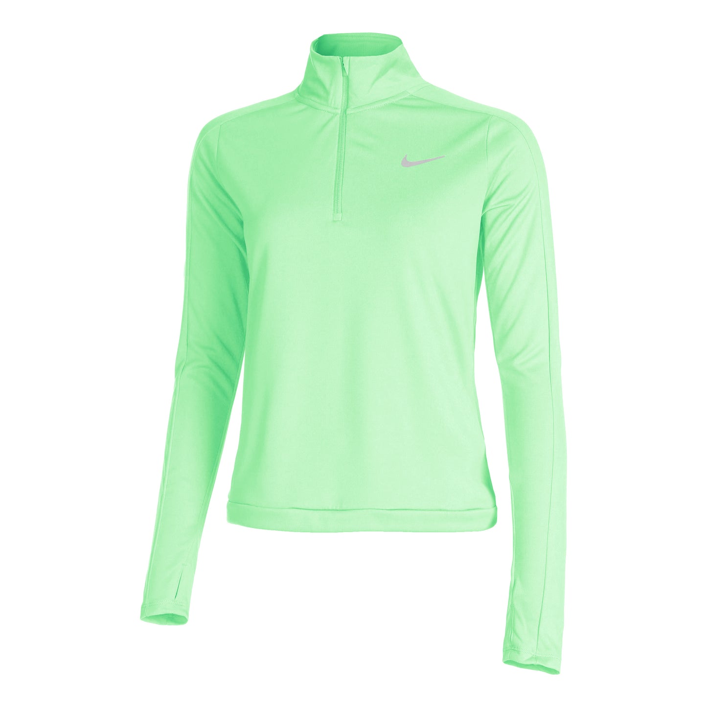 Nike Dri-Fit Pacer 1/4-Zip Long sleeve Women - mint,
