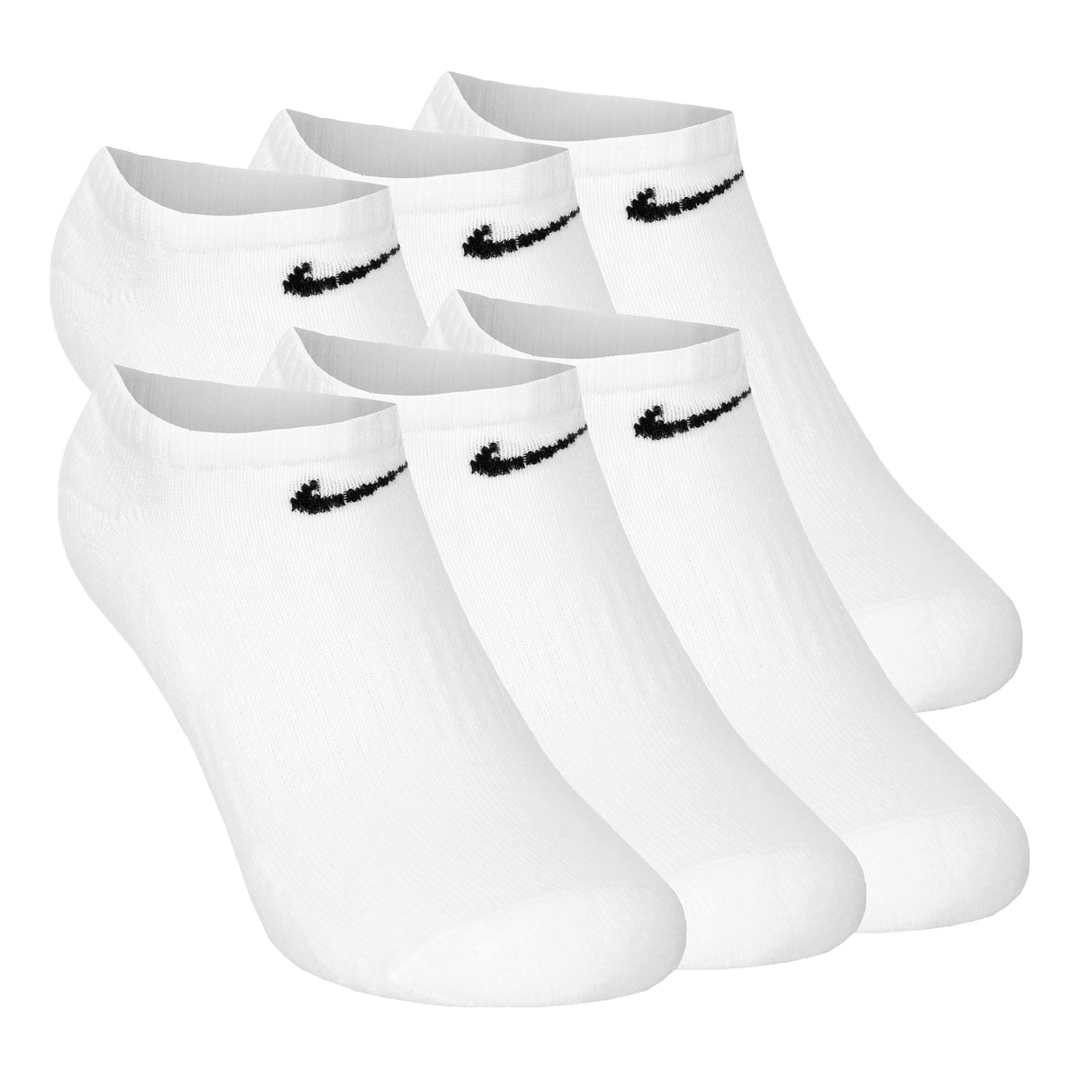 Nike Everyday No-Show Tennis socks 6 Pack Unisex - white, black
