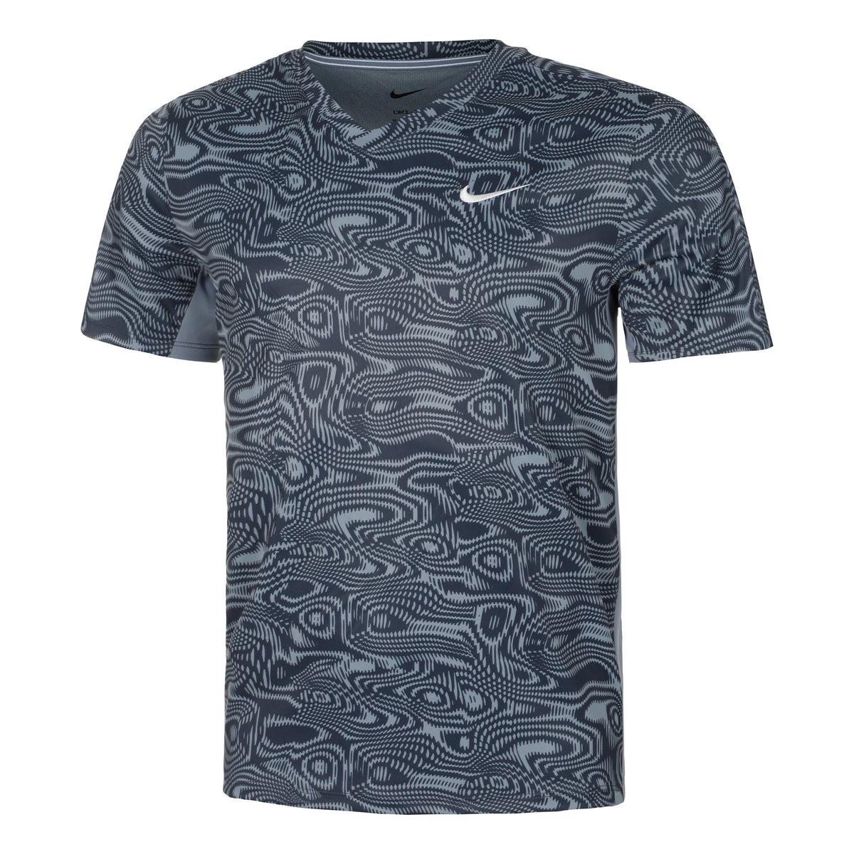 Nike Dri-Fit Court Advantage Novelty T-Shirt Men - blue grey,