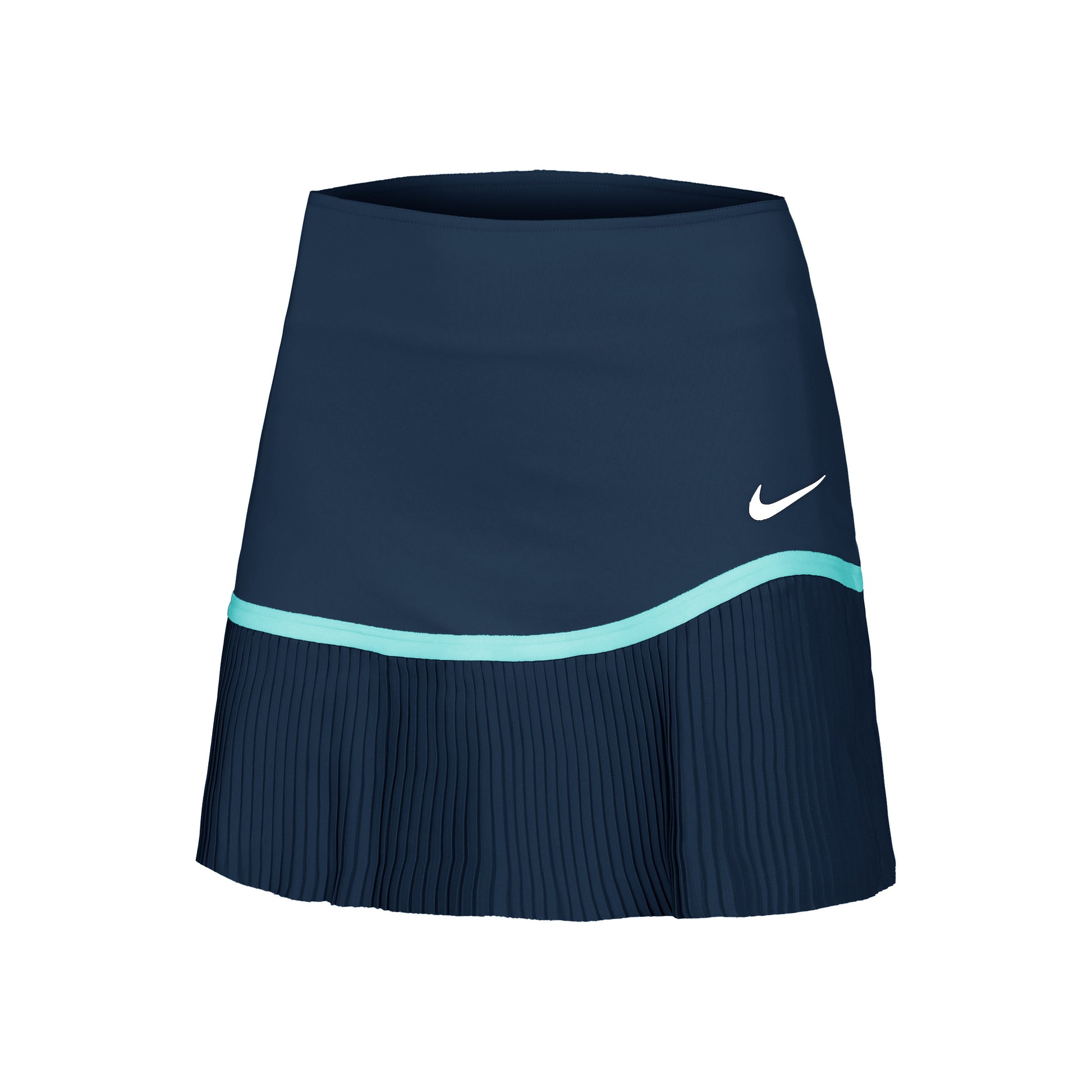 Nike Dri-Fit Advantage Pleated Skirt Women - dark blue, turquoise