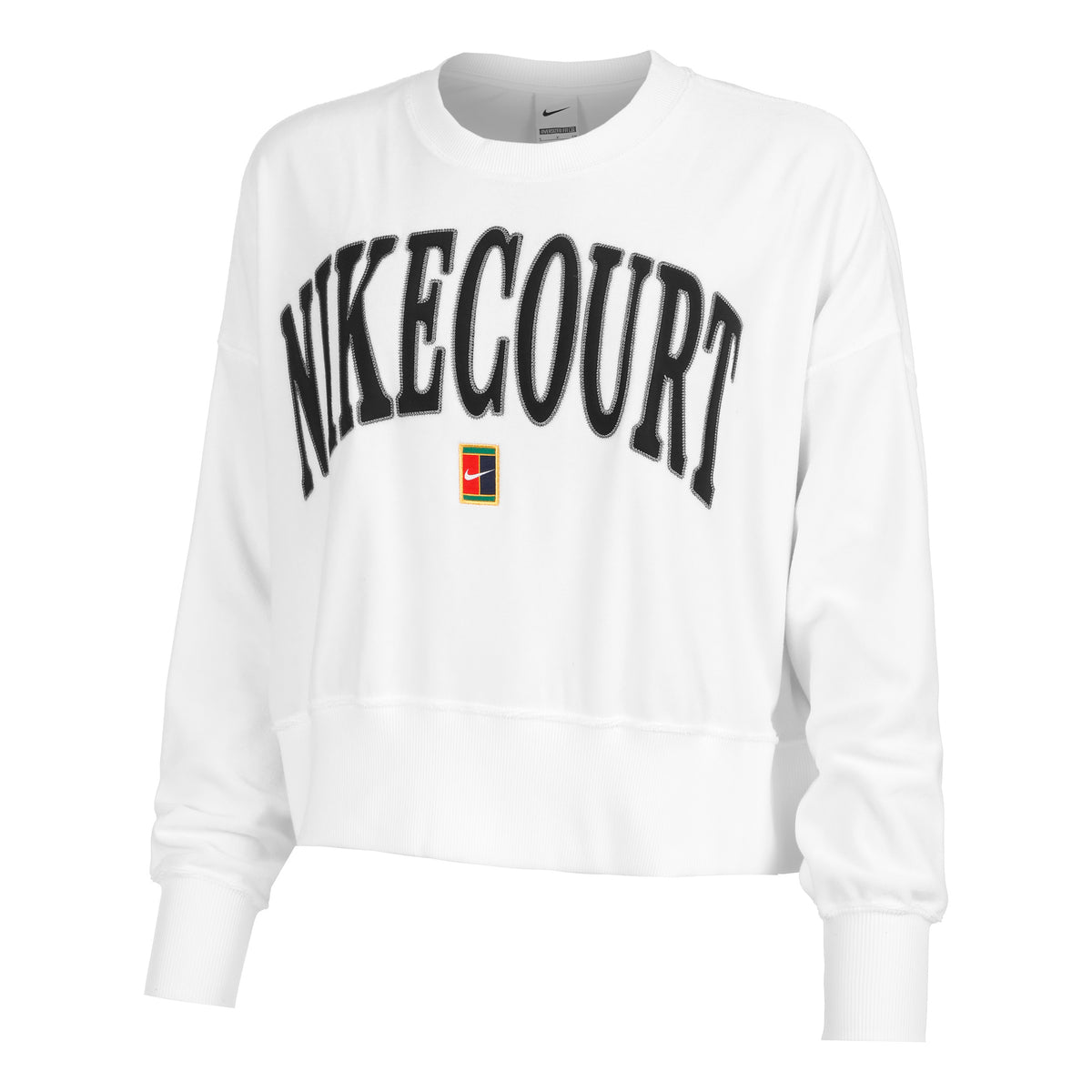 Nike Court Heritage Fleece OOS GFX Sweatshirt Women - white,