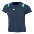 Court Dri-Fit Advantage T-Shirt Women - dark blue, turquoise