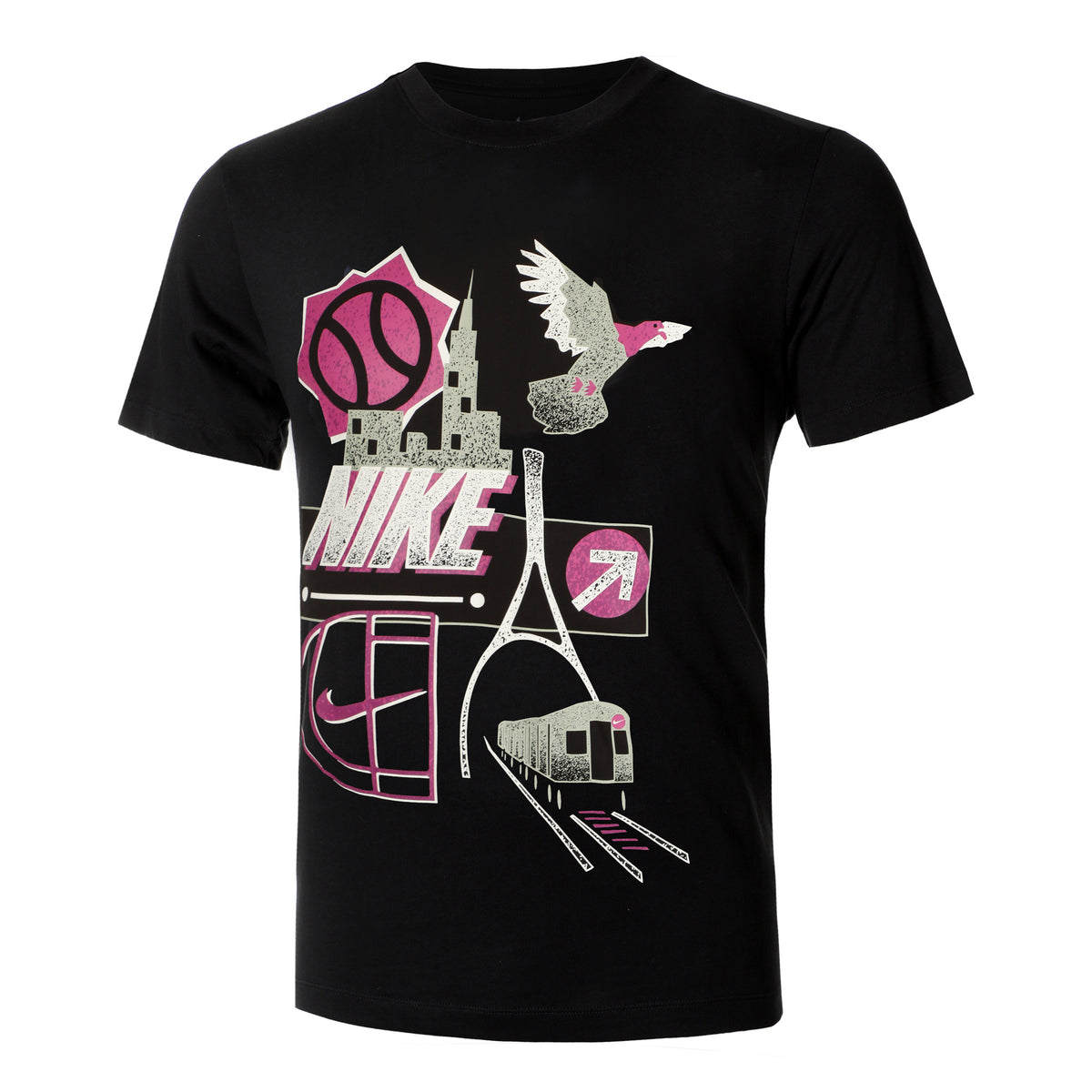 Nike Dri-Fit OC T-Shirt Men - black, multicoloured