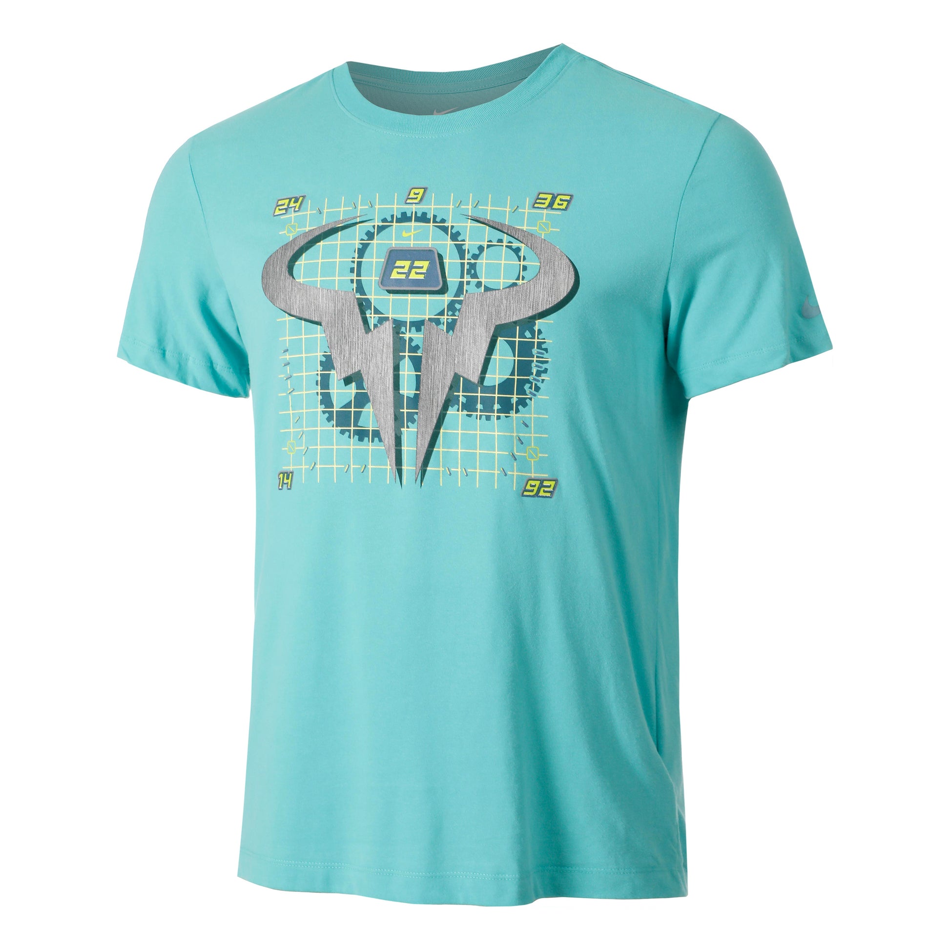 Nike Dri-Fit RN OC T-Shirt Men-Turquoise,Multicoloured