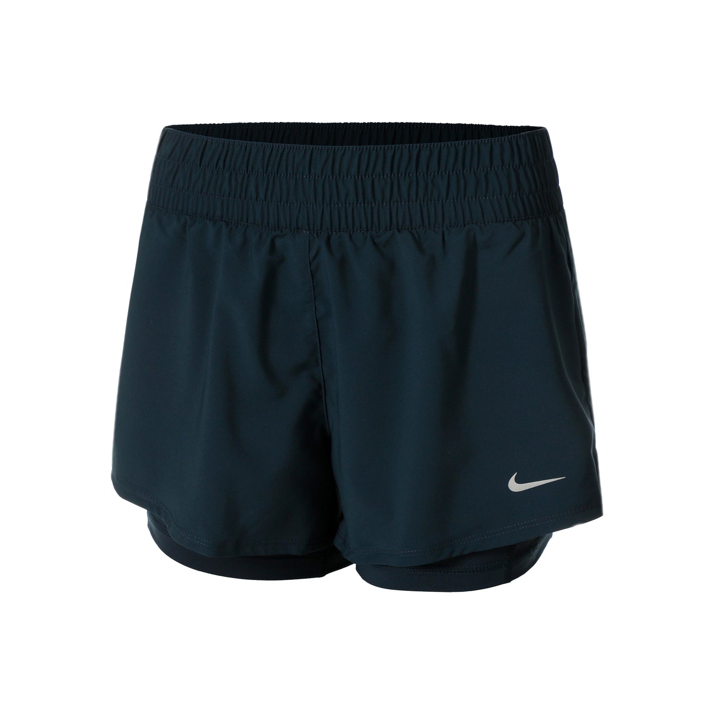 Nike Dri-Fit One Mid Rise 2in1 3in Shorts Women - dark blue, petrol