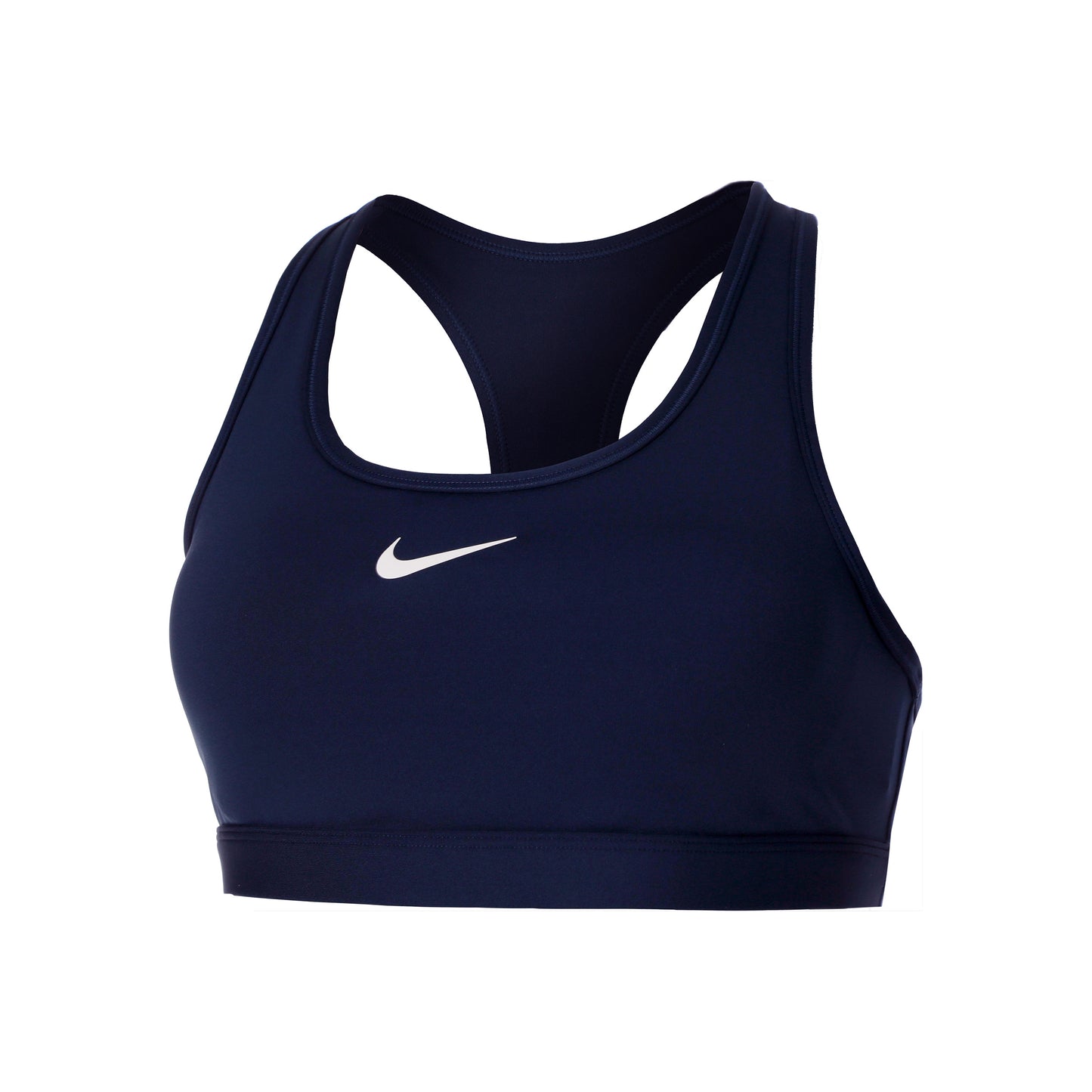 Nike Swoosh Padded Sports Bras Women-Dark Blue,White