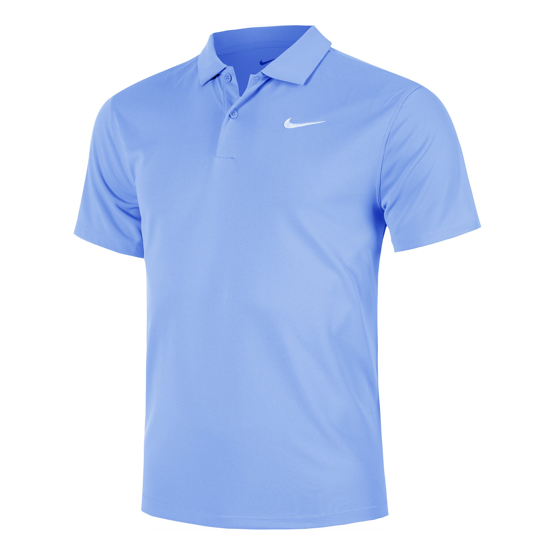 Nike Dri-Fit Victory Court Solid Polo Men - light blue, white