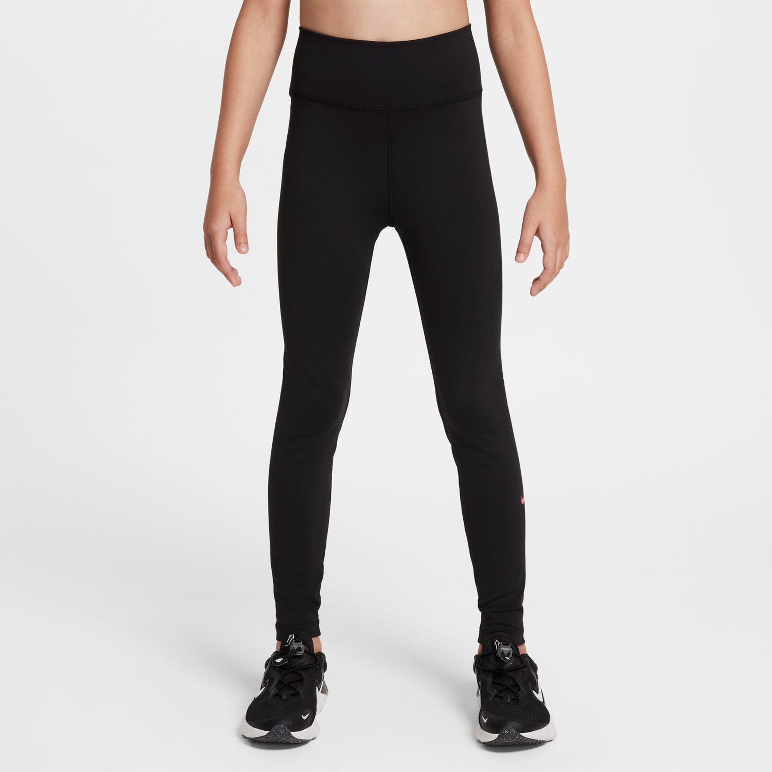 Nike Dri-FIT One All Over Print Tight Girls-Black,Pink