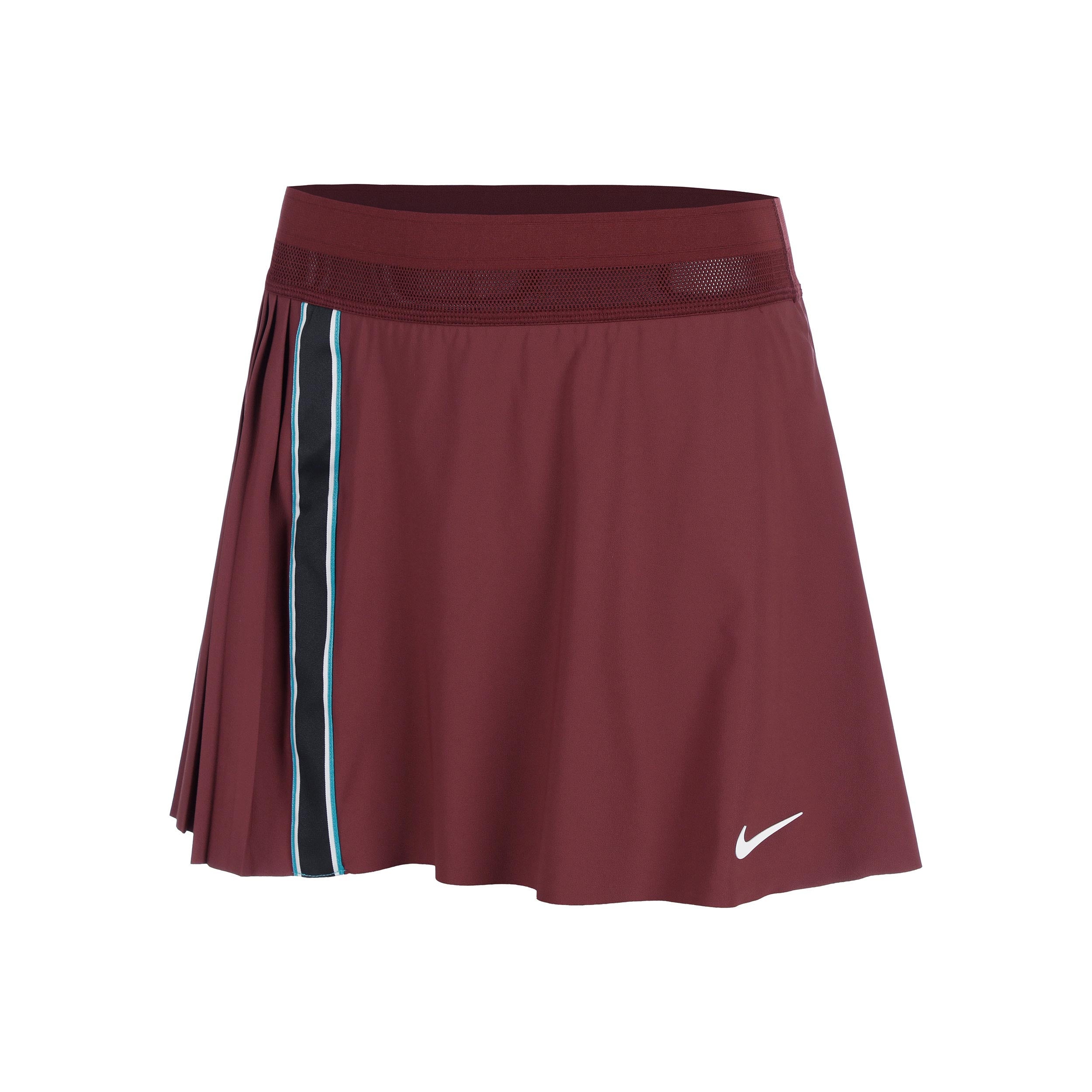 Nike Court Dri-FIT Slam High Rise Skirt Women-Dark Red