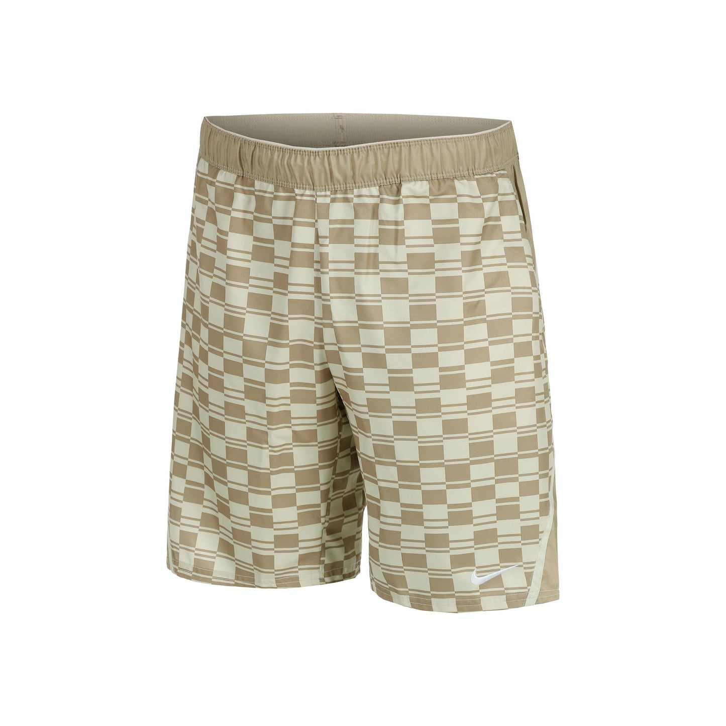 Nike Court Dri-FIT Victory High Rise 9in All Over Print Shorts Men-Beige,Cream