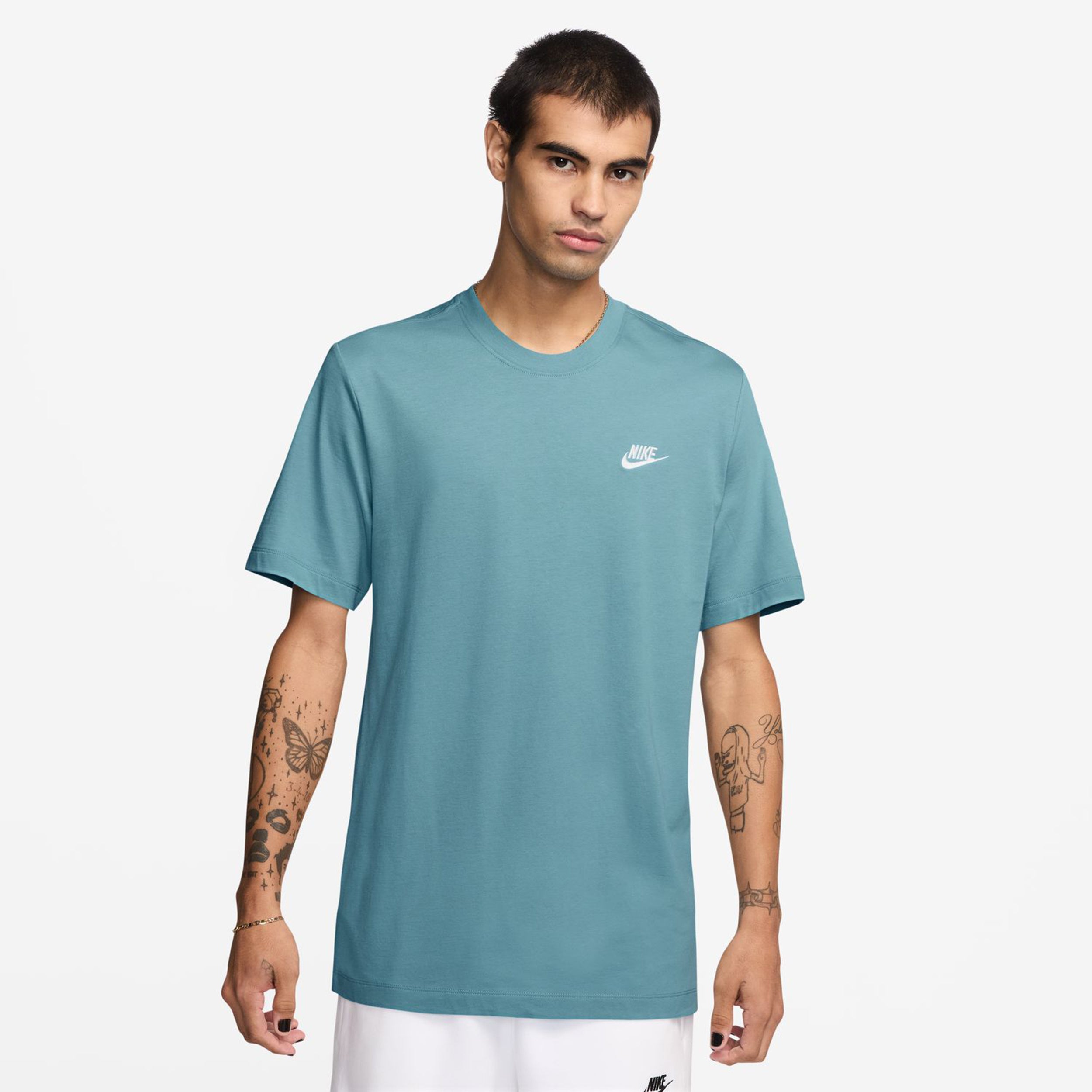 Nike Sportswear Club T-Shirt Men - blue grey,