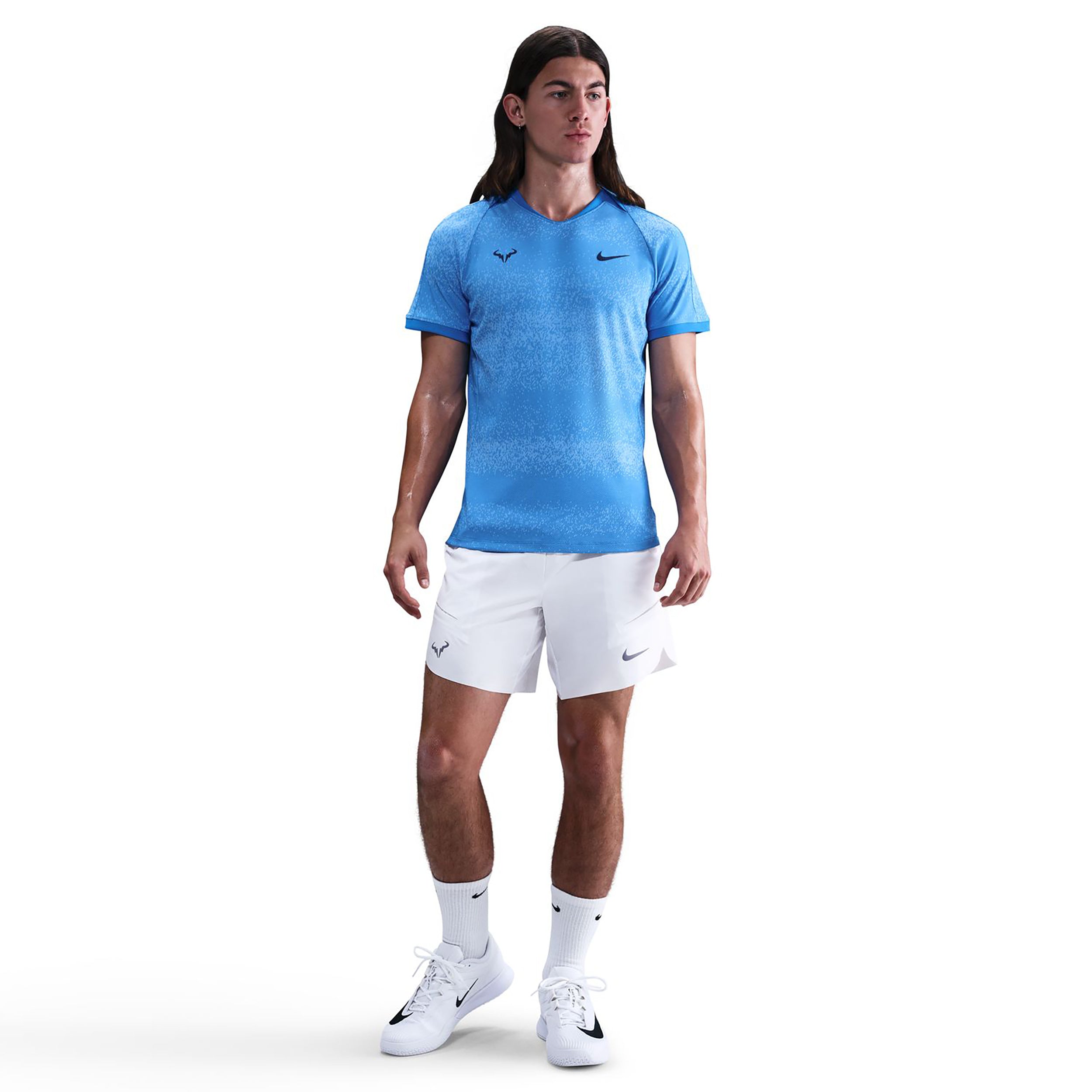 Rafa Dri-Fit Advantage 7in Shorts Men-White | Tennis-Point