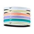 Nike Flex Classic Hair Band 6 Pack-Violet,White