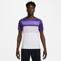 Court Dri-Fit Advantage Print T-Shirt Men-White,Violet