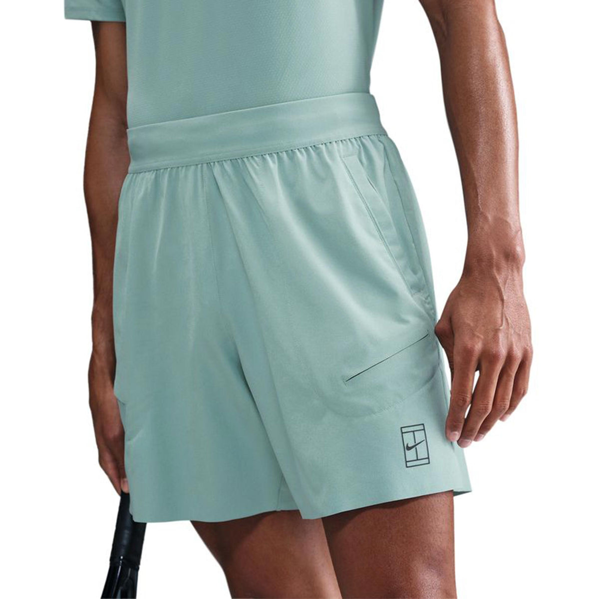 Nike Court Dri-Fit Advantage 6in Shorts Men-Blue Grey