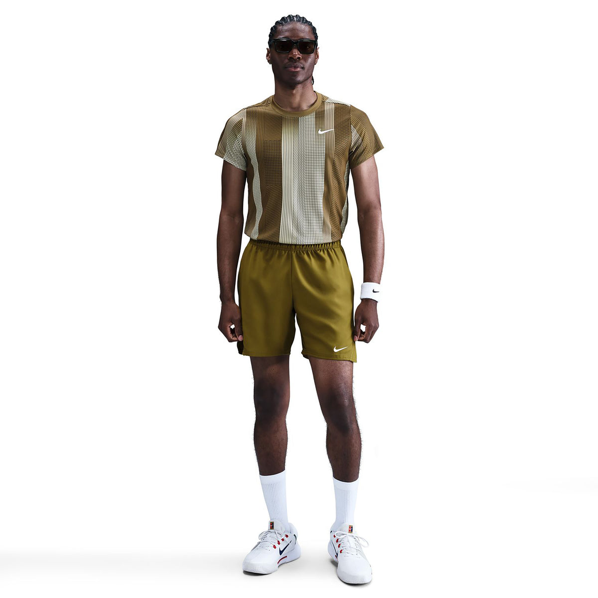Nike Court Victory Dri-Fit 7in Shorts Men - olive