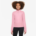 Dri-Fit Half-Zip Long Sleeve Girls-Pink