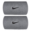 Swoosh Classic Doublewide Wristband Unisex - grey, black