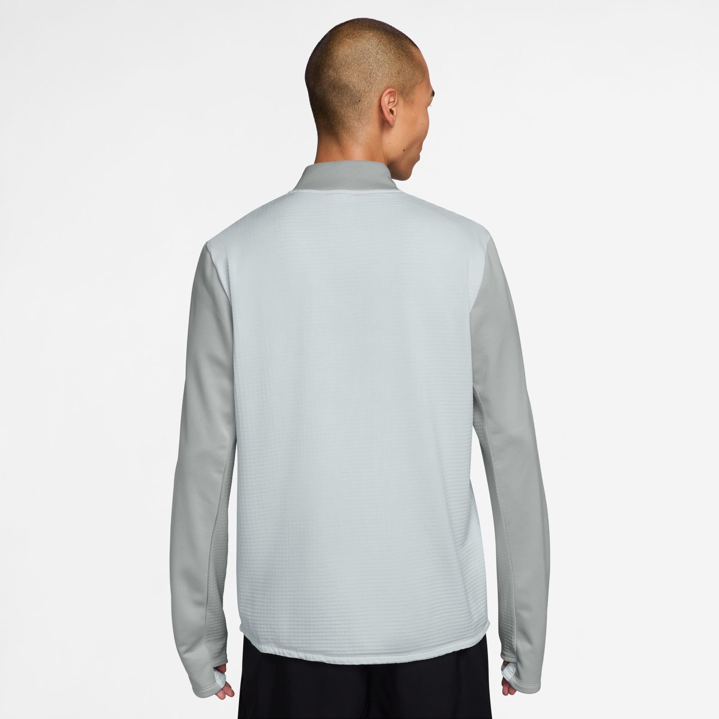 Pacer Winterized Half-Zip Running shirt Men - grey, silver