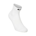 Fast Midweight Ankle Running socks Unisex - white, neon green