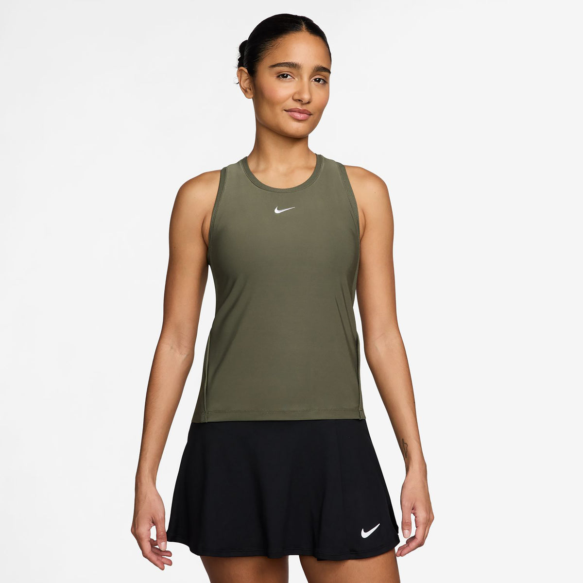 Nike Dri-FIT Victory Tank top Women - olive, white