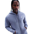 Club Bb Full-Zip Zip Hoodie Men - blue