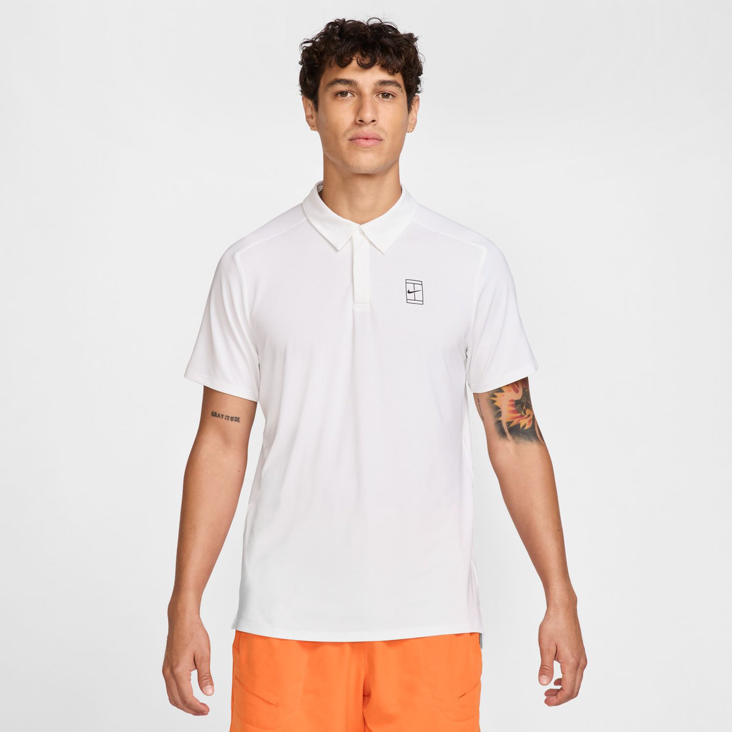 Court Dri-Fit Advantage Polo Men-White | Tennis-Point