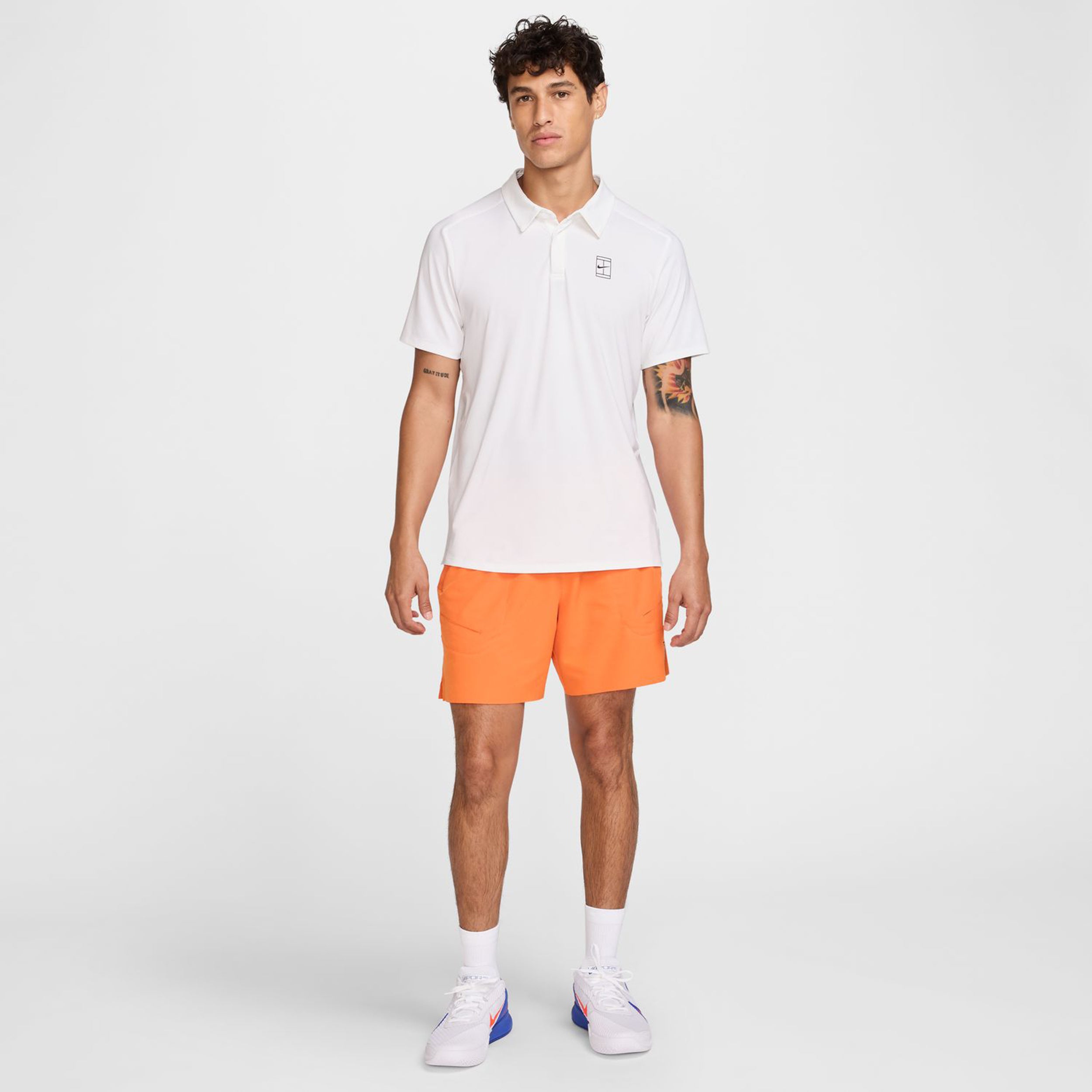 Court Dri-Fit Advantage Polo Men-White | Tennis-Point