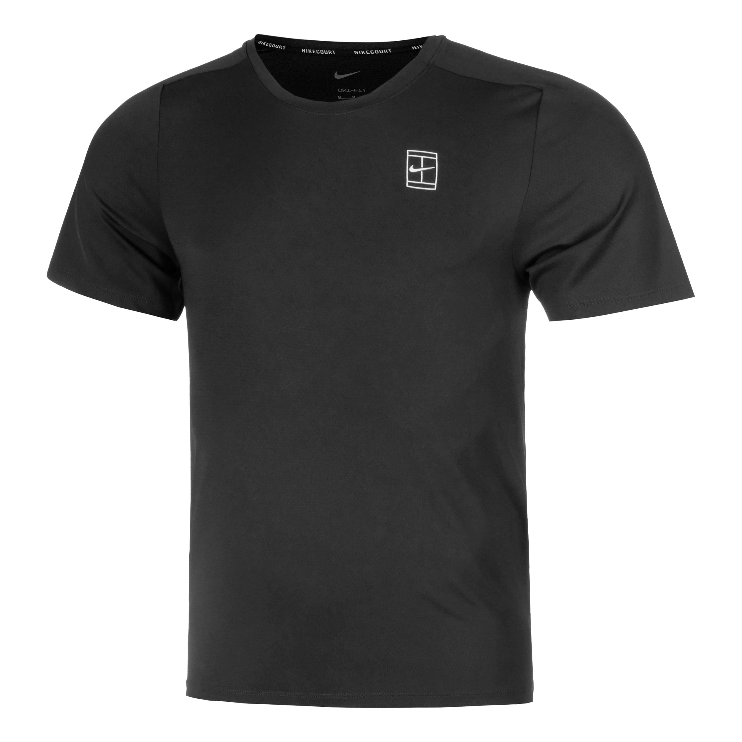 Nike Court Dri-Fit Advantage T-Shirt Men-Black,White