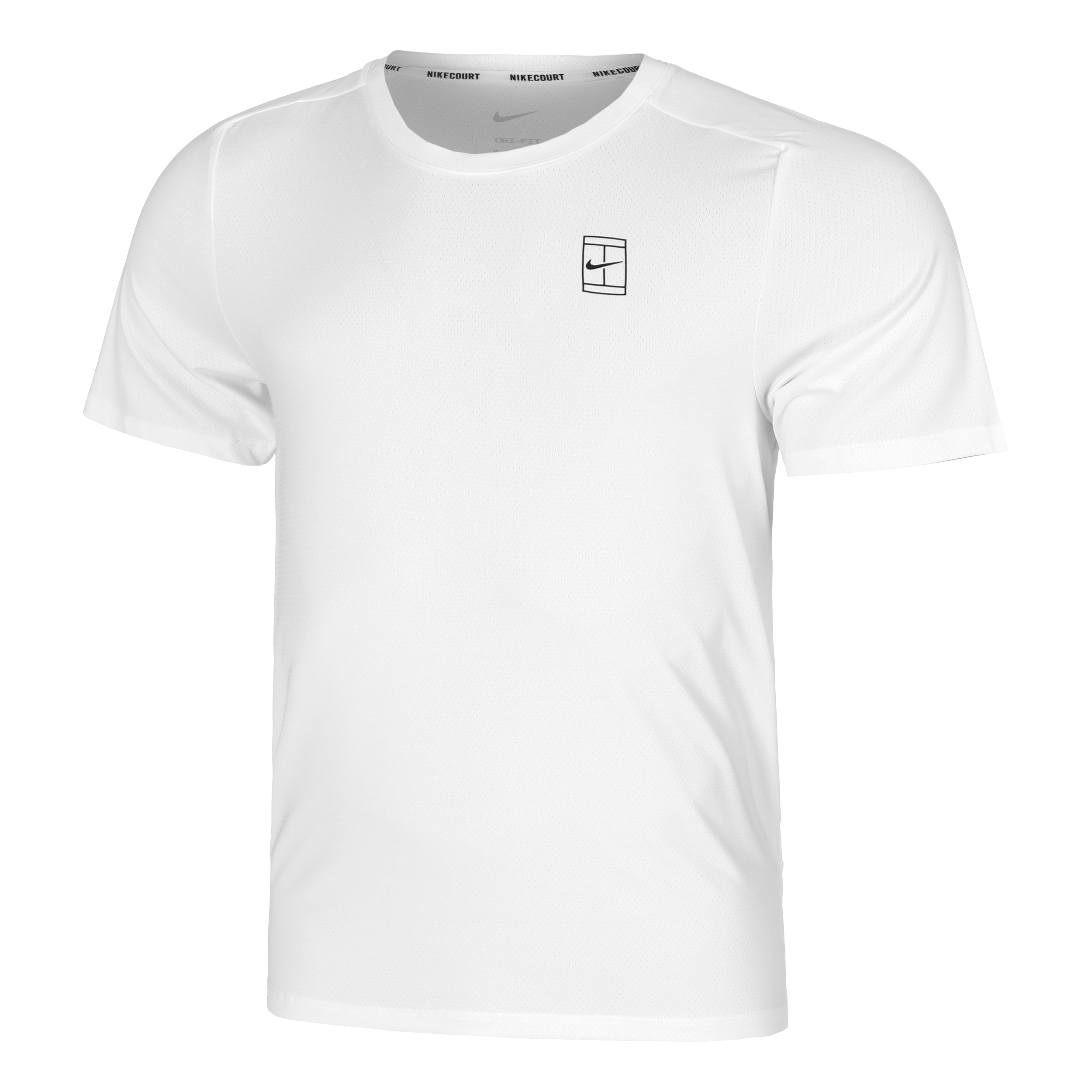 Nike Court Dri-Fit Advantage T-Shirt Men-White,Black