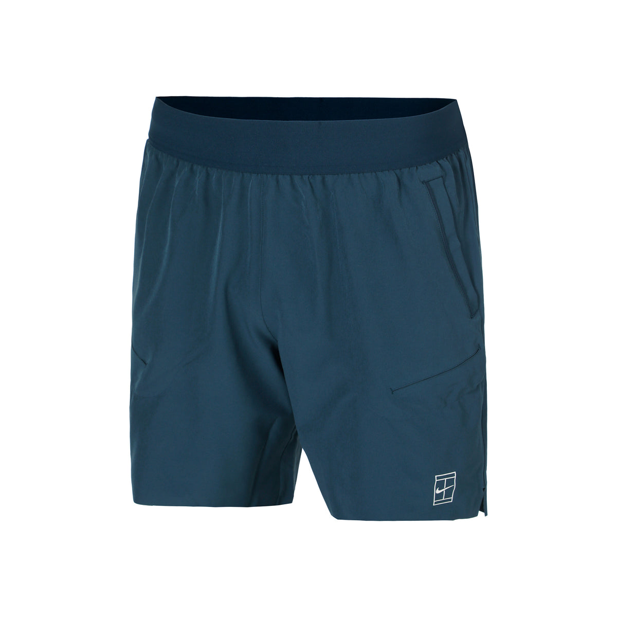 Nike Court Dri-Fit Advantage 6in Shorts Men-Dark Blue,White