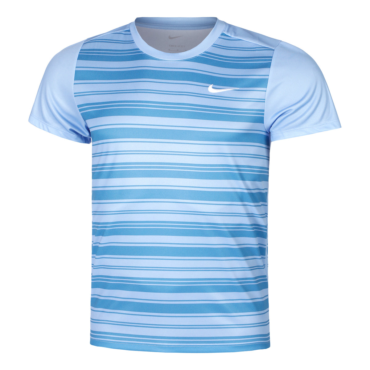 Nike Court Victory Dri-Fit Print T-Shirt Men - blue grey, blue