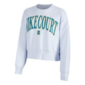 Court Heritage Phoenix Fleece Oversized Crew High Rise Sweatshirt Women - lightgrey,