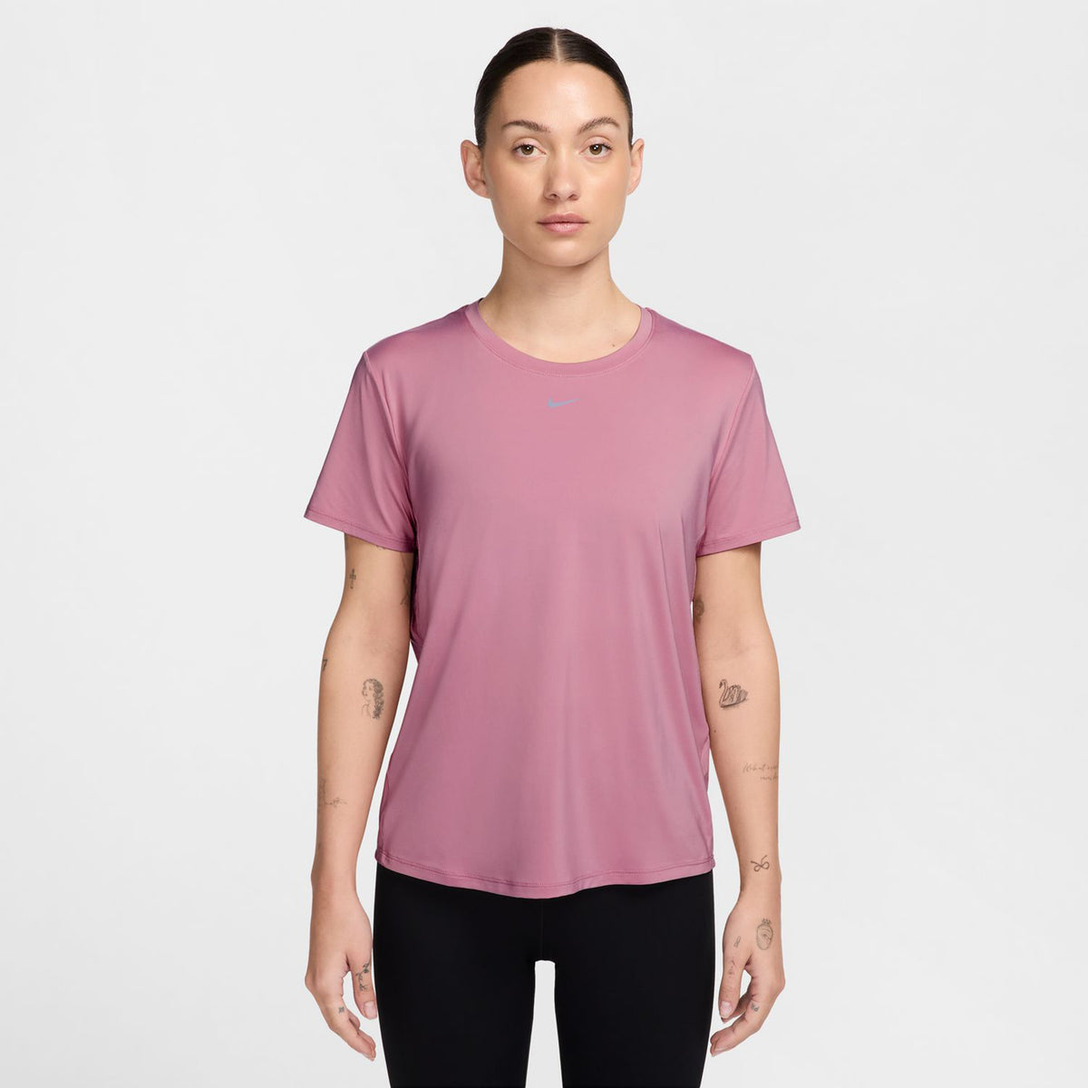 Nike One Dri-Fit T-Shirt Women-Berry