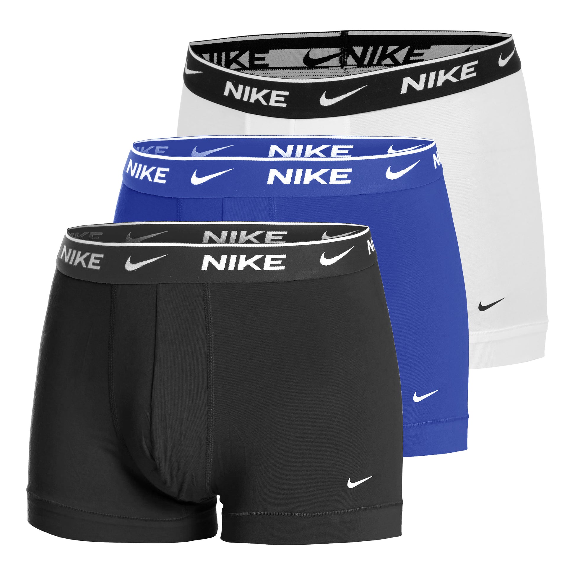 Nike Everyday Cotton Stretch Boxer Shorts 3 Pack Men-Turquoise,Multicoloured